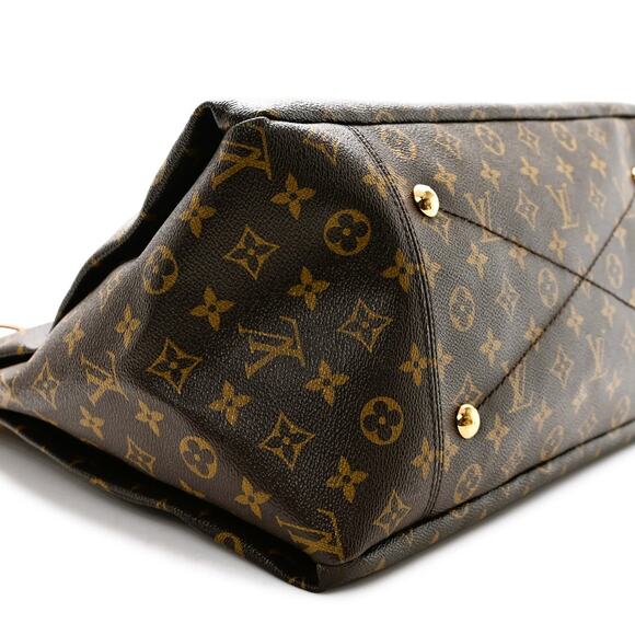 Louis Vuitton Artsy Tote MM Brown Canvas Monogram CA3160 - Picture 5 of 11